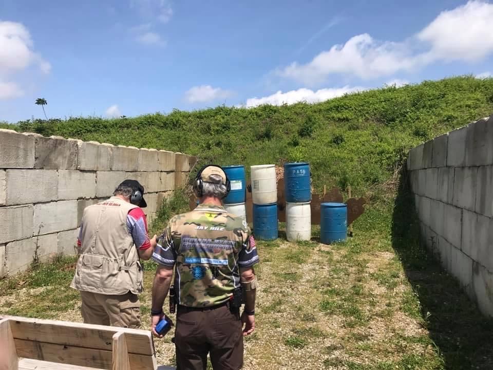 IDPA shooter