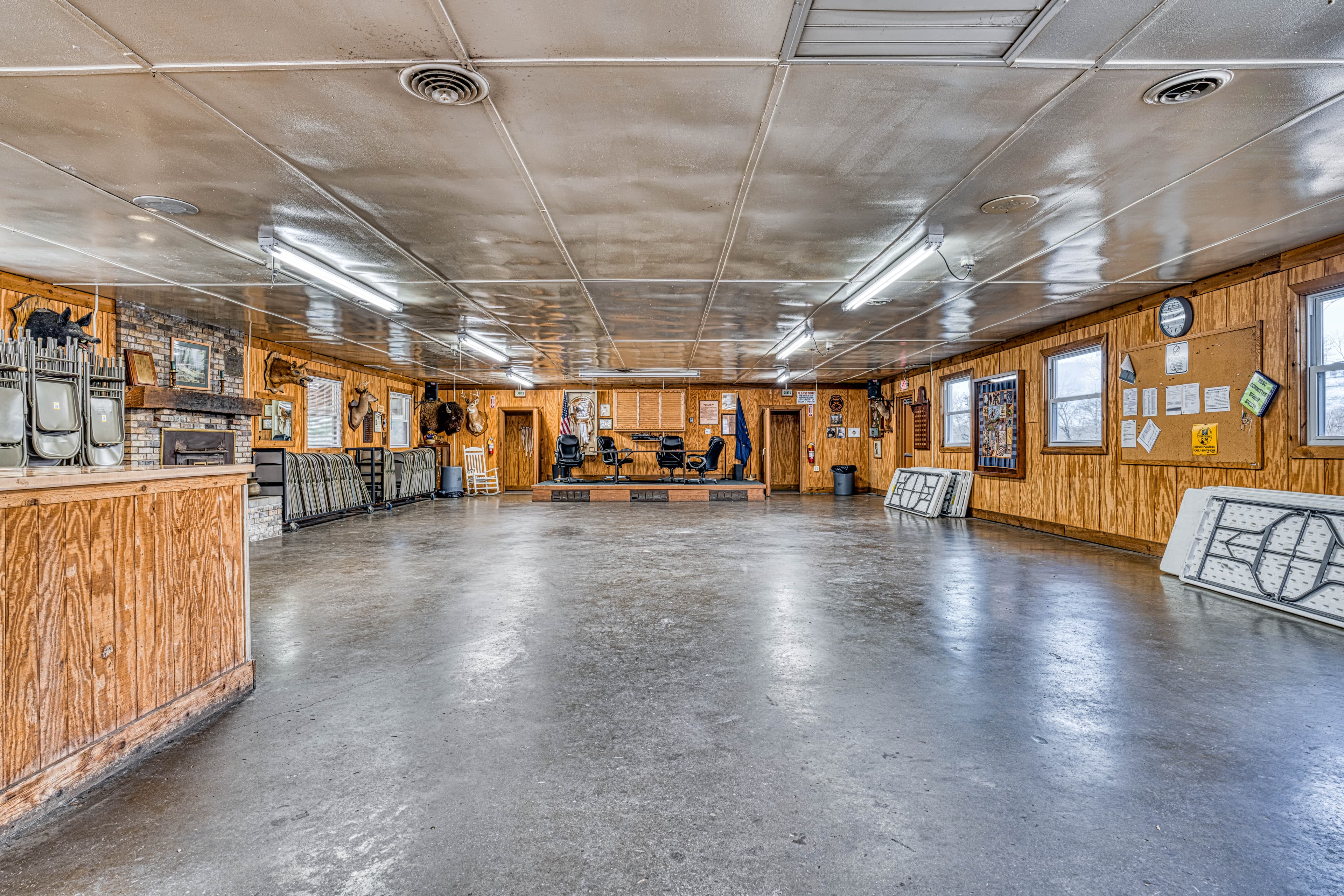 Clubhouse meeting room